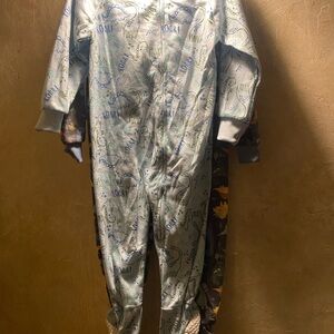 Dinosaur Print Pajama Onesie